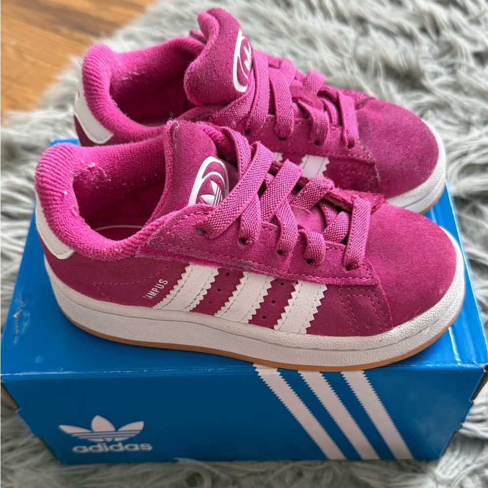 Adidas Kids Fuchsia Sneakers